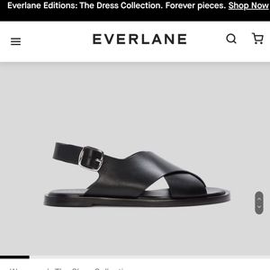 Beutiful black sandal new in a box with tag never worn.